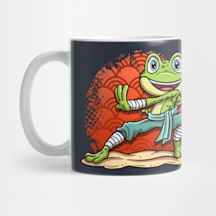 Ninja toad frog Mug